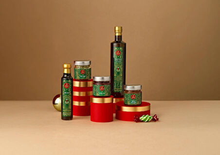 Kocamaar Çiftliği Kış Hasadı Kutusu – Sezonun Taptaze Zeytinyağı ve Nar ekşisi ile Atölye'den Premium Gurme Ürünler