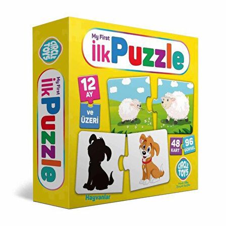 Circle Toys 48 Parça Çocuk Puzzle