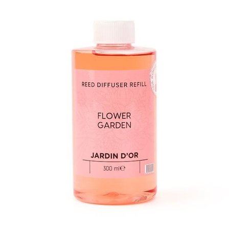 Jardin D'or Paris Flower Garden Oda Kokusu Yedek Şişe - Şeffaf - 300 ml