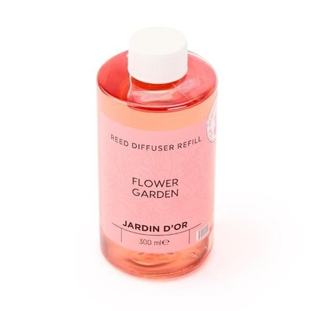 Jardin D'or Paris Flower Garden Oda Kokusu Yedek Şişe - Şeffaf - 300 ml