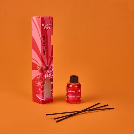 Jardin D'or Strawberry Cherry Oda Kokusu - Şeffaf - 50 ml