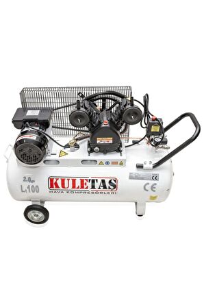 Kuletaş 100 lt 2 Hp 8 Bar Hava Kompresörü