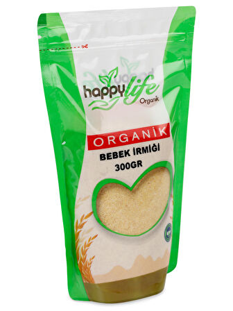 Happy Life Organik Bebek İrmiği 300 Gr