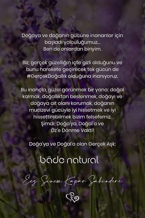 Bade Natural  Lavanta Uçucu Yağı 10 ml