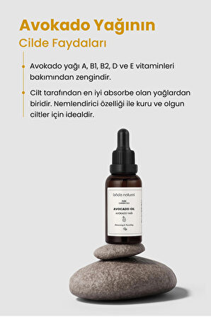 Avokado Yağı Soğuk Sıkım %100 Saf 30 ml