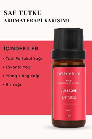 Bade Natural Saf Tutku Aromaterapi Karışımı 10 ml