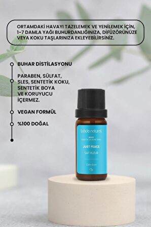 Bade Natural Saf Huzur Aromaterapi Karışımı 10 ml