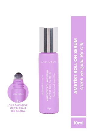 Bade Natural Ametist Roll On Anti-Aging Yüz Masaj Serumu 10 ml