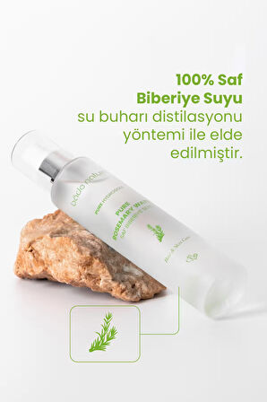Bade Natural Biberiye Suyu Güçlendirici Saç Toniği %100 Doğal ve Saf 100 ml
