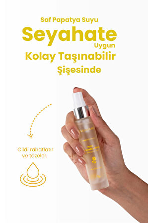 Bade Natural Papatya Suyu Saç ve Yüz Toniği %100 Doğal ve Saf 30 ml