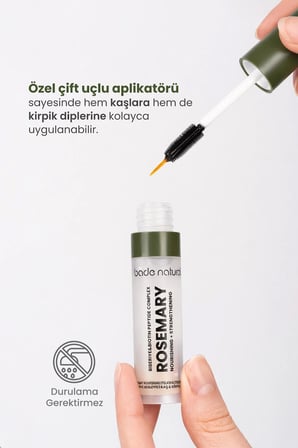 Biberiye Yağı Kaş Kirpik Bakım Serumu Besleyici ve Güçlendirici 10 ml