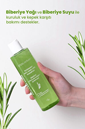 Bade Natural Biberiye, Biotin, Keratin ve Kolajen Complex Saç Dökülmesi Karşıtı Bakım Şampuanı 250 ml