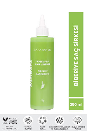 Biberiye Saç Sirkesi Arındırıcı ve Canlandırıcı 250 ml