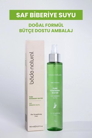 Biberiye Suyu Dökülme Karşıtı Saç Toniği  Doğal 150 Ml