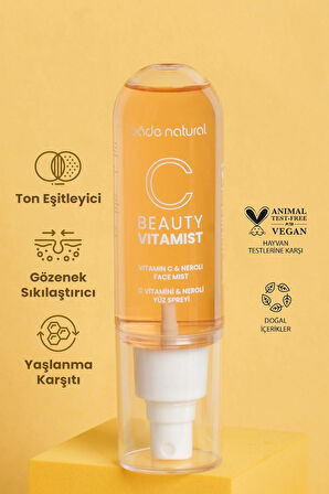 Bade Natural Vitamist C Vitamini & Neroli Yüz Spreyi 100 ml