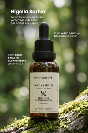 Bade Natural Çörek Otu Yağı Soğuk Sıkım   30 Ml