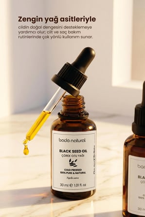 Bade Natural Çörek Otu Yağı Soğuk Sıkım   30 Ml