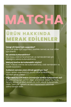 Matcha Antioksidan Cam Cilt (Glass Skin) Yoğun Nemlendirici Ve Ferahlatıcı Yüz Spreyi 100 Ml