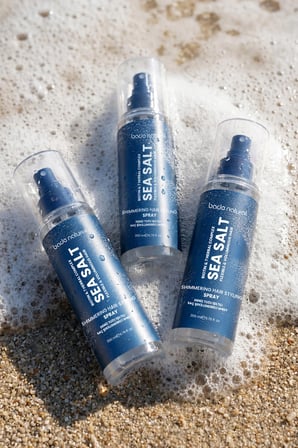 Bade Natural Deniz Tuzu Işıltılı Şekillendirici Saç Spreyi 200 ml