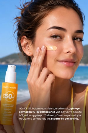 Spf 50+ Renkli Yüz Güneş Kremi 30 Ml
