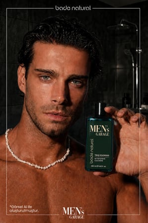 Bade Natural Men's Garage Dökme Tıraş Kolonyası 250 ml
