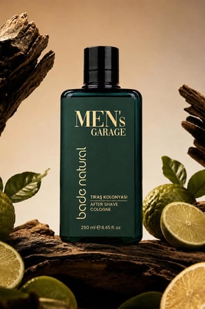 Bade Natural Men's Garage Dökme Tıraş Kolonyası 250 ml