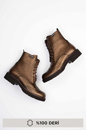 Chocolate Hakiki Deri Kadın Bot & Bootie G0897169003