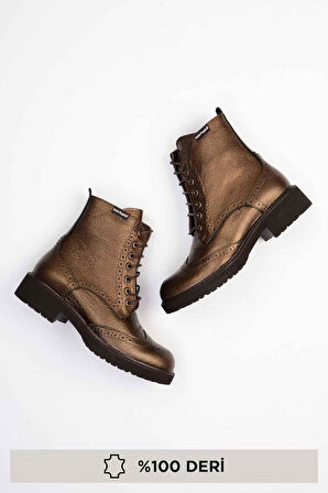 Chocolate Hakiki Deri Kadın Bot & Bootie G0897169003