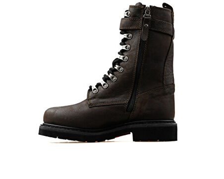 Harley Davidson Genç Günlük Bot 025G100385 Gladıs Olıve Baskılı Derı