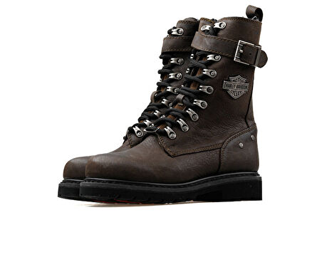 Harley Davidson Genç Günlük Bot 025G100385 Gladıs Olıve Baskılı Derı