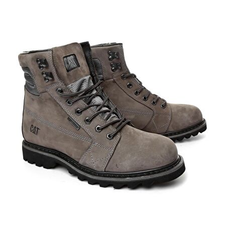 Caterpillar Grey Nubuk Hakiki Deri Kadın Bot & Bootie CAT1111122601