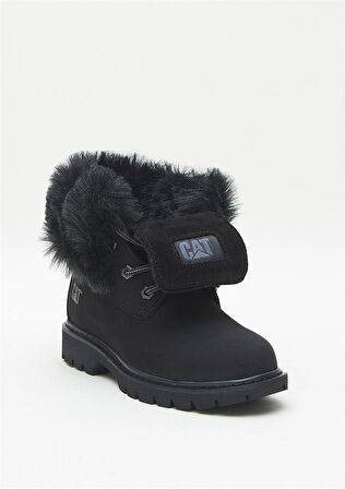 Caterpillar Black Nubuk Hakiki Deri Kadın Bot & Bootie CAT0111118401