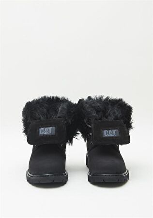 Caterpillar Black Nubuk Hakiki Deri Kadın Bot & Bootie CAT0111118401