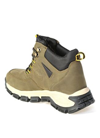 Caterpillar Retta Yuvarlak Burun Orta Topuk Bağcıklı Gore Tex Outdoor Siyah Kar Botu Nubuk