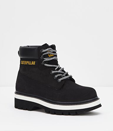 Caterpillar Black Nubuk Hakiki Deri Kadın Bot & Bootie CAT0111119501