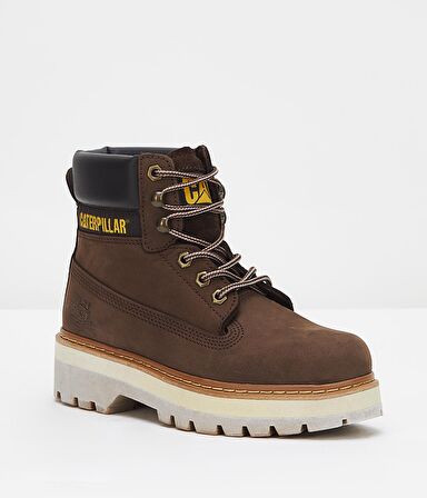 Caterpillar Brown Nubuk Hakiki Deri Kadın Bot & Bootie CAT0111119501
