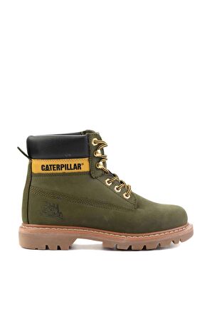 Caterpillar Green Nubuk Hakiki Deri Kadın Bot & Bootie CAT0111116101