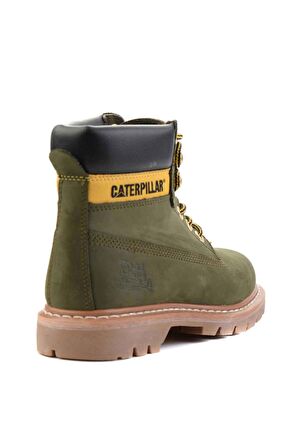 Caterpillar Green Nubuk Hakiki Deri Kadın Bot & Bootie CAT0111116101