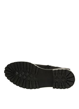Black Hakiki Deri Kadın Bot & Bootie HD0777002203