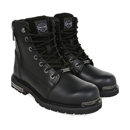 Tanımsız  Erkek Bot 025M100701 LYON  Harley-Davidson Black
