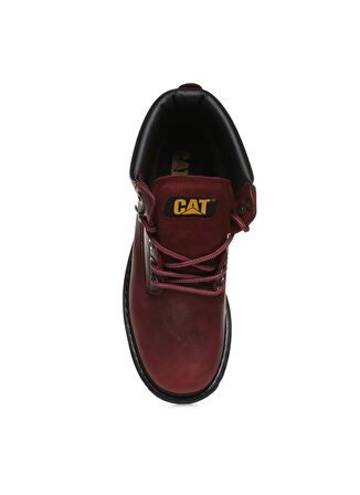 Caterpillar Deri Bordo Kadın Bot COLORADO