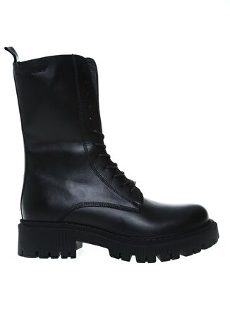 Hush Puppies Deri Siyah Kadın Çizme 031Z101823