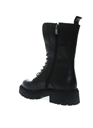 Hush Puppies Deri Siyah Kadın Çizme 031Z101823