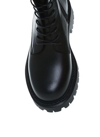 Hush Puppies Deri Siyah Kadın Çizme 031Z101823