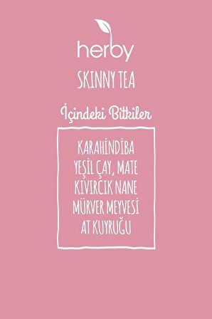 Skinny Tea Diyete Destek Form Bitki Çayı 2'li Paket