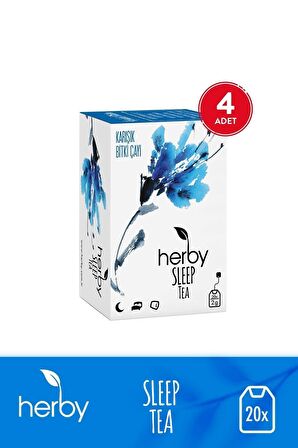 Sleep Tea Uyku Öncesi Rahatlatıcı Pasifloralı Bitki Çayı 4'lü Paket