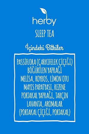 Sleep Tea Uyku Öncesi Rahatlatıcı Pasifloralı Bitki Çayı 4'lü Paket