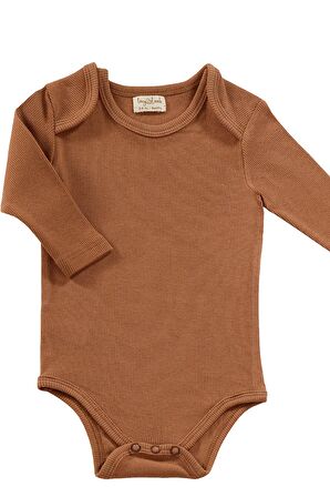 Flavor 3 Parça Unisex Bebek Uzun Kollu Pamuk Bodysuit Takımı Yenidoğan ve Çocuk Hediye Seti