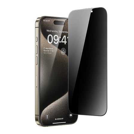 Logis İphone 15 Pro ile Uyumlu Hayalet Ekran Koruyucu
