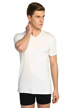 Tutku Erkek Ribana Spor Fanila 0107 6'lı Paket